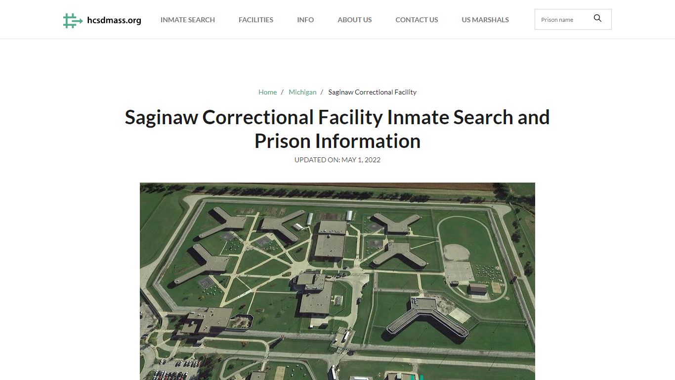 Saginaw Correctional Facility Inmate Search, Visitation ...